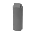 CESTO 51X24 SEM T 23L CINZA - BRALIMPIA