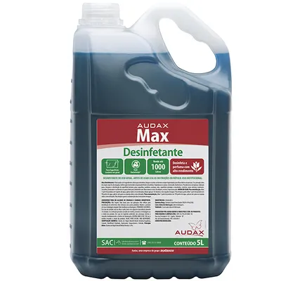 DESINFETANTE MAX AUDAX 5L TALCO