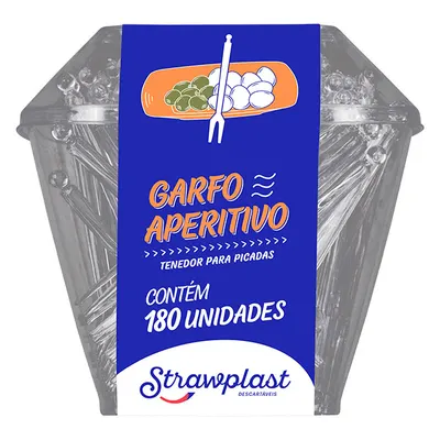 GARFO APERETIVO PETISQUINHO CRISTAL COM 180