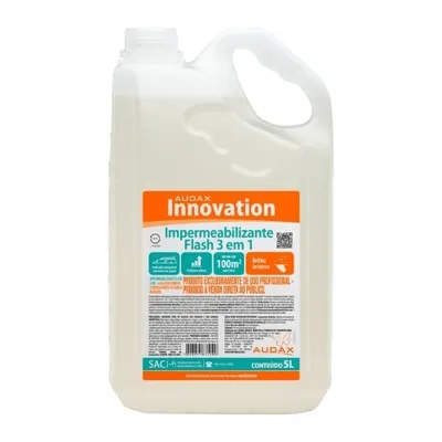 IMPERMEABILIZANTE FLASH INNOVATION 3 X 1 5L AUDAX