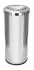 LIXEIRA JSN AÇO INOX 50 X 24 MEIA ESFERA 22L