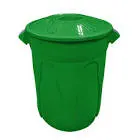 LIXEIRA PLÁSTICA REDONDA 60L COM T VERDE - JSN