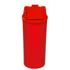 LIXEIRA RED C/ TP VAI E VEM 50CM VERMELHO - JSN