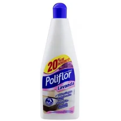 LUSTRA MOVEIS POLIFLOR 200ML LAVANDA