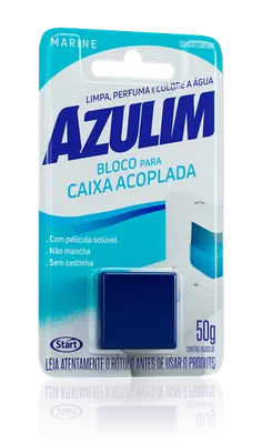 BLOCO SANITÁRIO CAIXA ACOPLADA MARINE 50G AZULIM