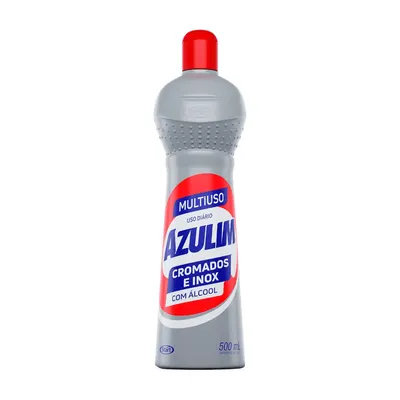 MULTIUSO AZULIM COM ÁLCOOL- CROMADOS/INOX 500L