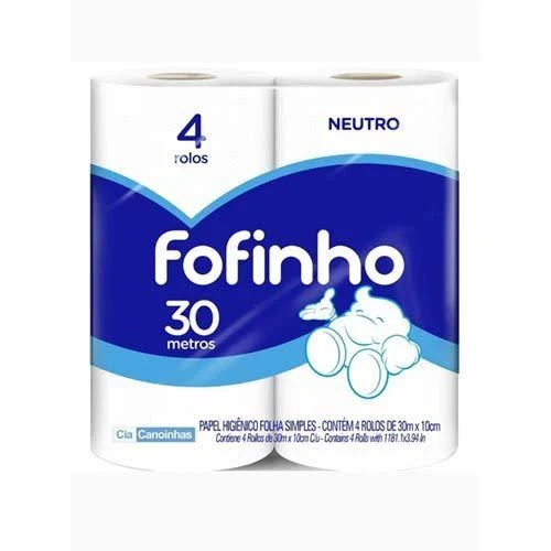 PAPEL HIGIÊNICO FOFINHO FS 30M C4