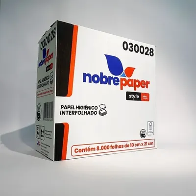 PAPEL HIGIÊNICO NOBRE CAI CAI INTERFOLHADO STYLE FD COM 6000