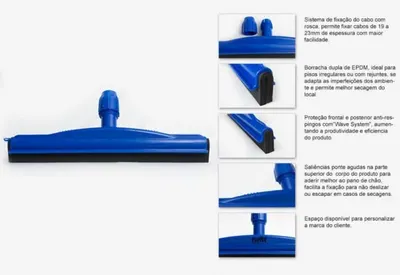 RODO DRY 65CM AZUL