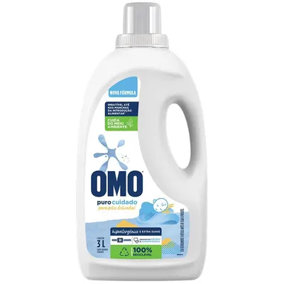 SABAO LÍQUIDO OMO M PODER LAV PERFUMADO 3L