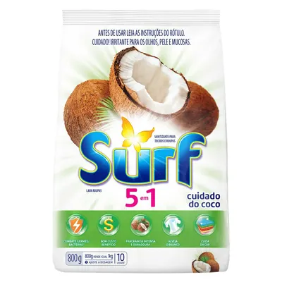 SABAO PO SURF COCO SACHE 800G